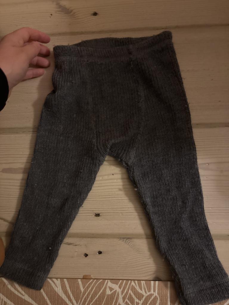 808 uldleggings grå