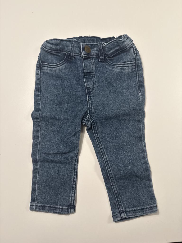 Blå H&M jeans str 74