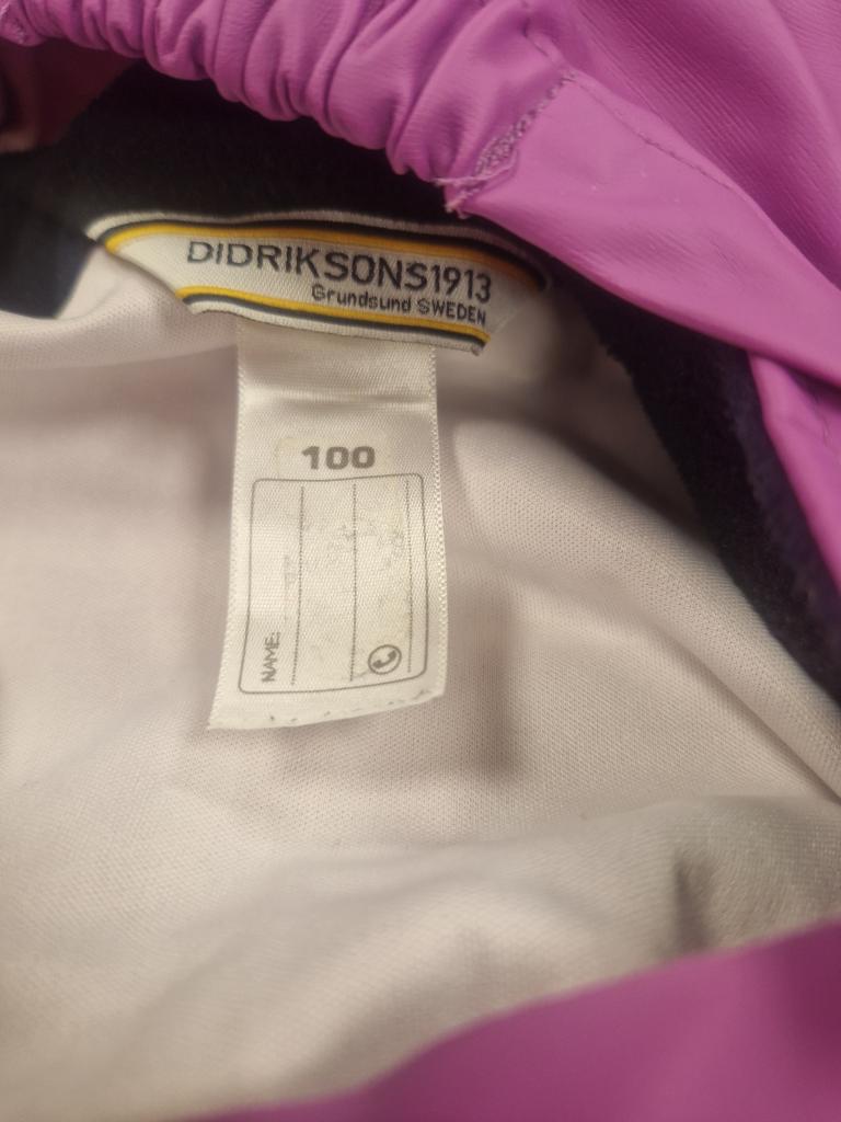 Regnjakke didrikson 100