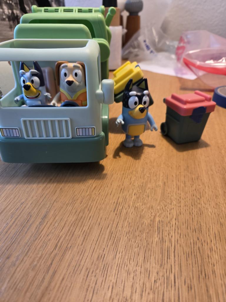 Bluey skraldebil