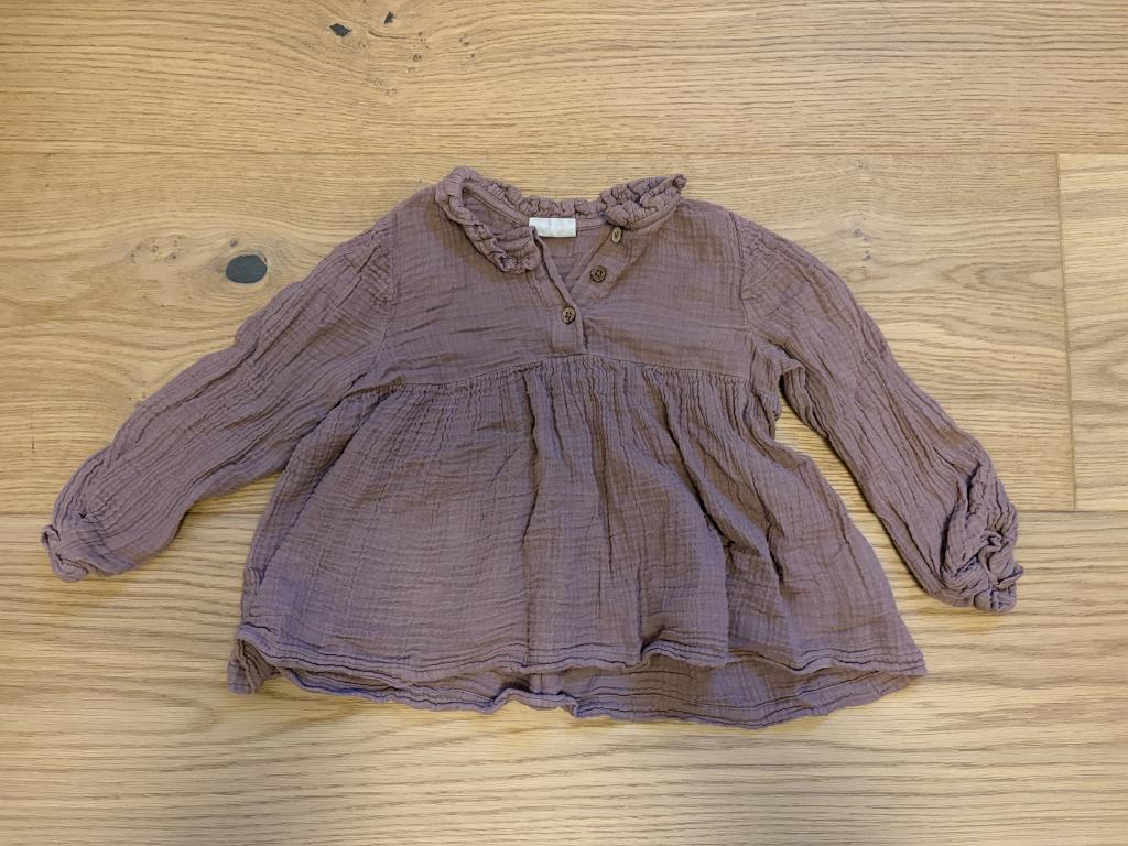 Kjolebluse i crep H&M