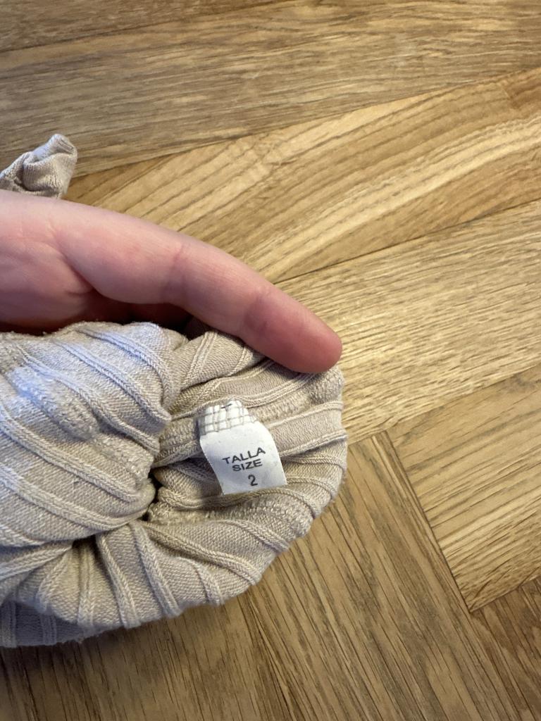 Beige strømpebukser