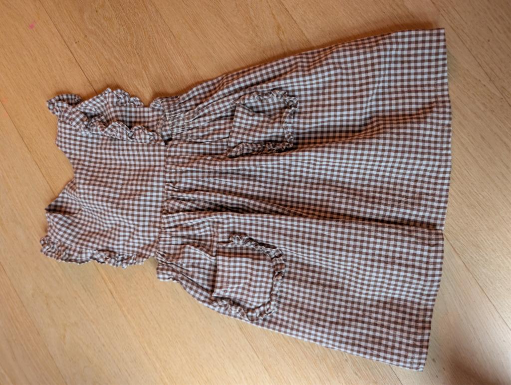 Checkered dress 116