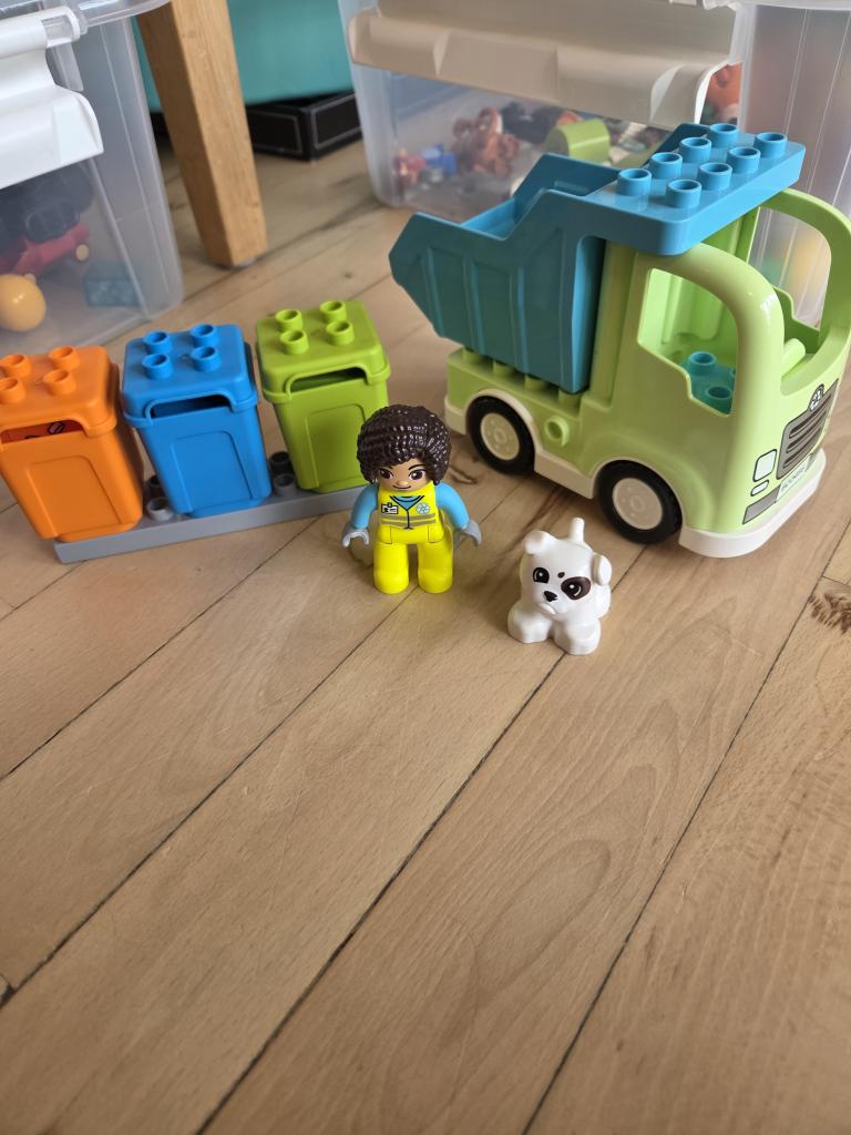 Duplo skraldebil