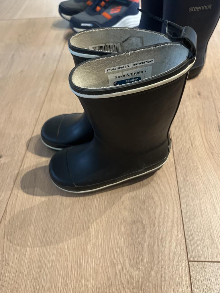 VRS gummistøvler sorte