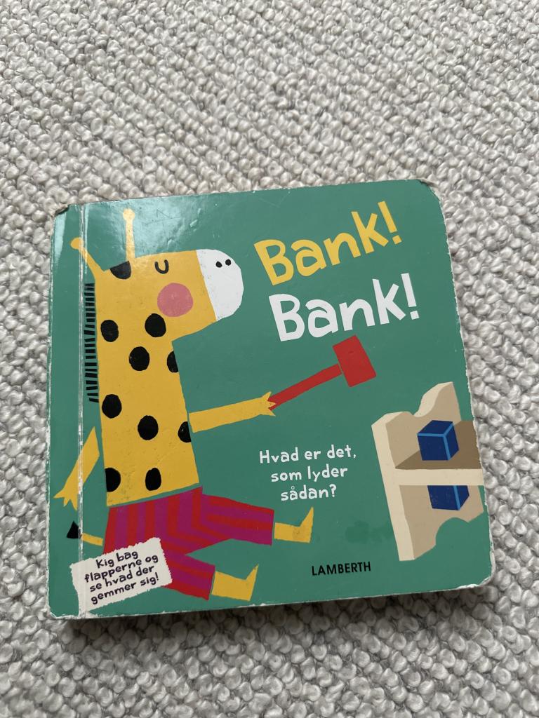 Bank! Bank! børnebog