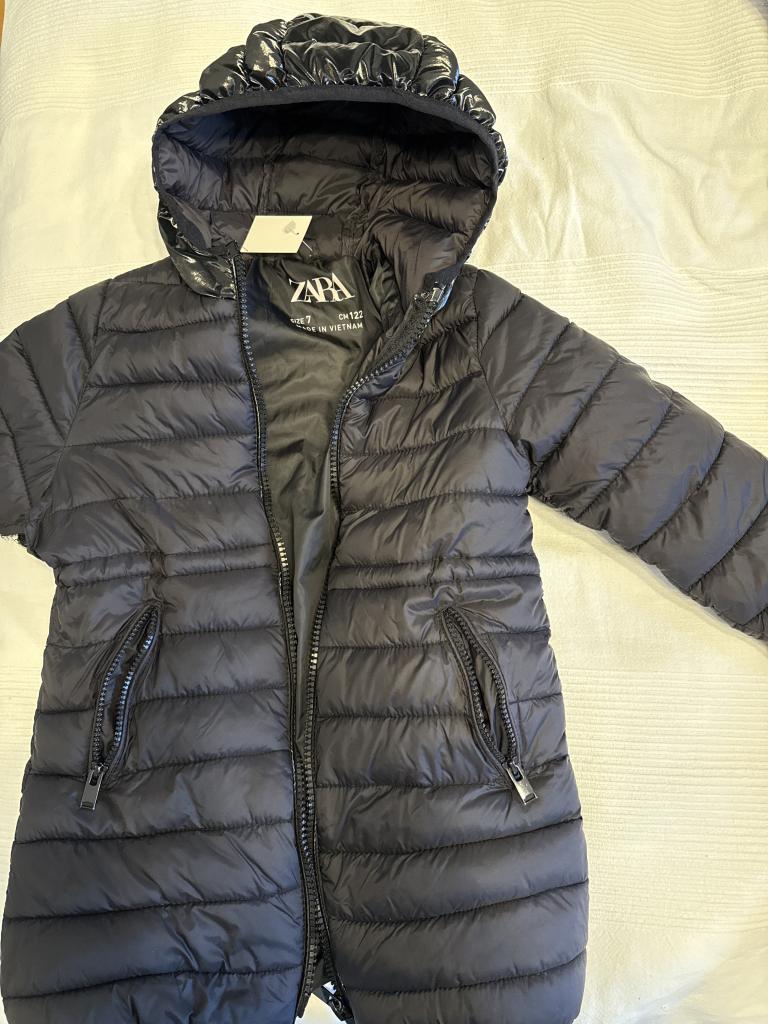 Zara sort jakke 122