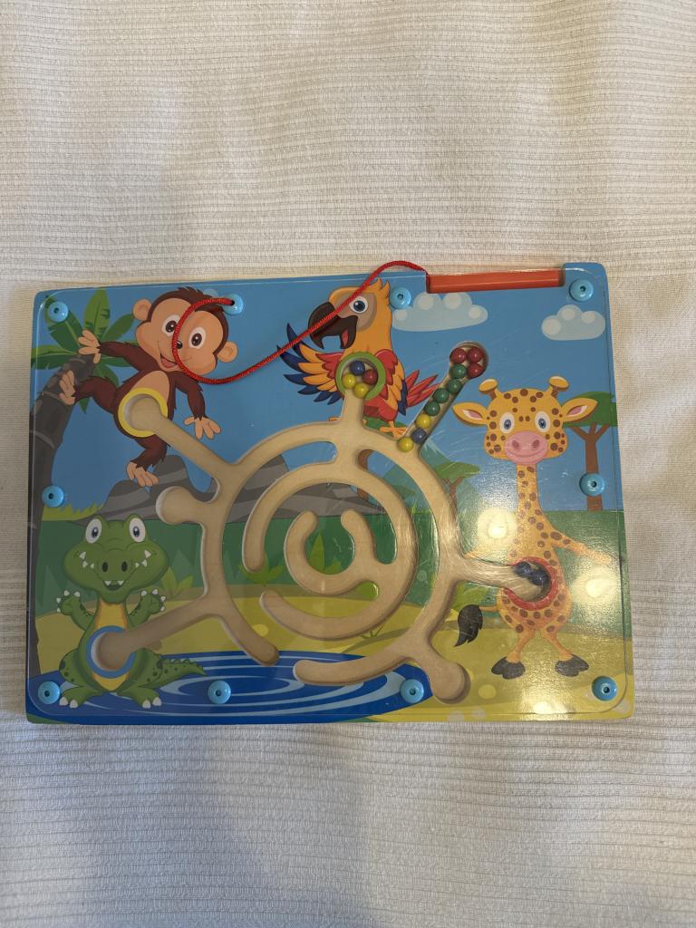 Magnet labyrint spil