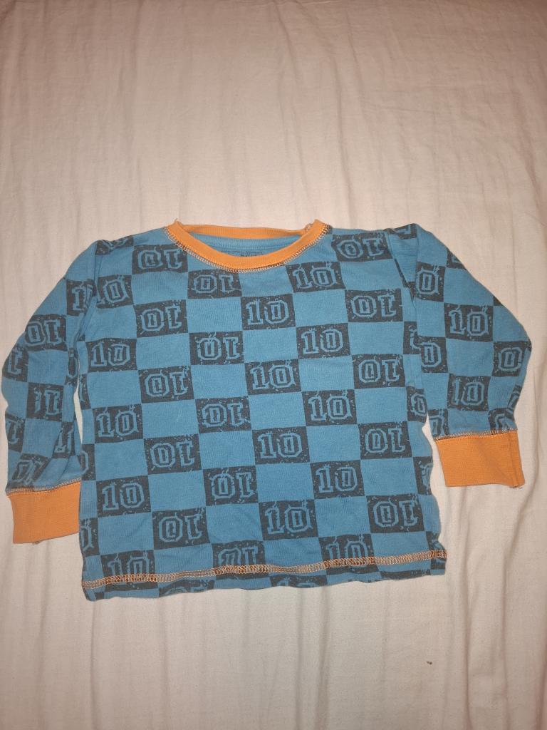 Blå 10 trøje, 86/92