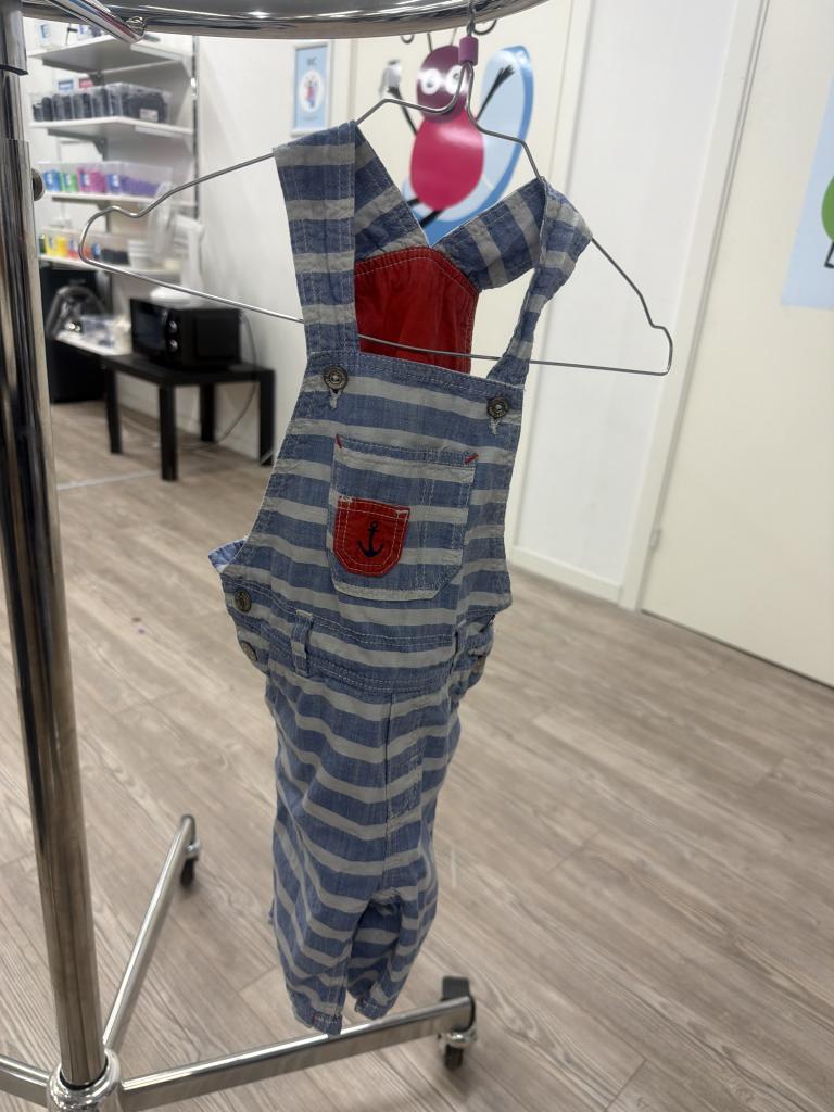 H&M stribet heldragt 86