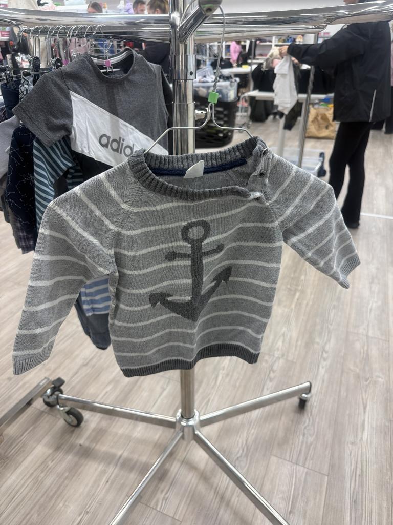 H&M stribet strik