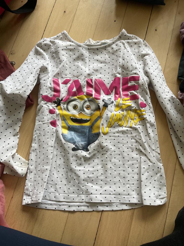 H&M Minions bluse 122