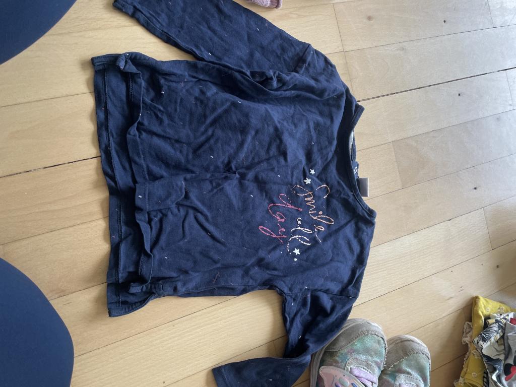 Blå Zara bluse 92