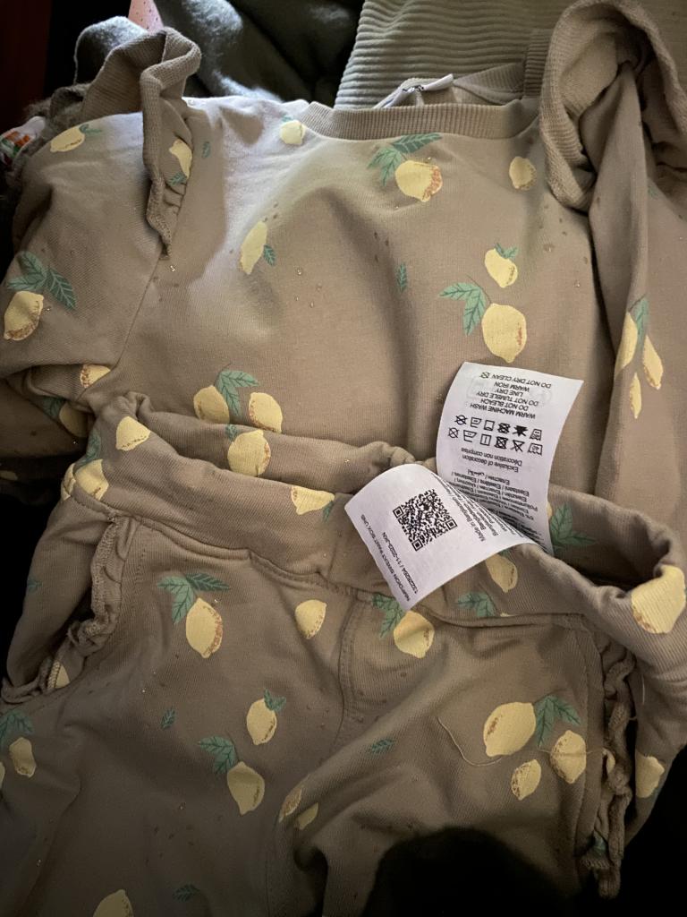 Name It lemon sæt 86