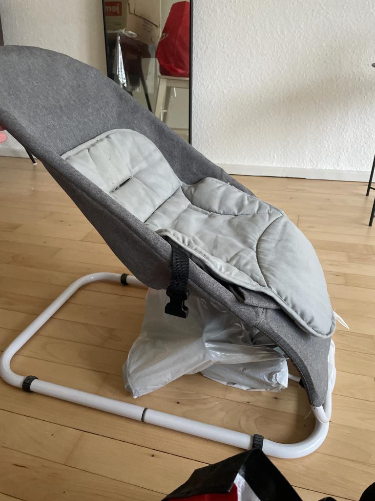 Grå Basson Baby skråsto