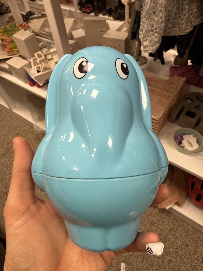 Blå Tolo elefant