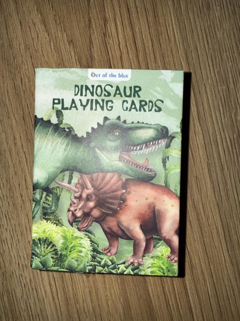 Dinosaur spillekort
