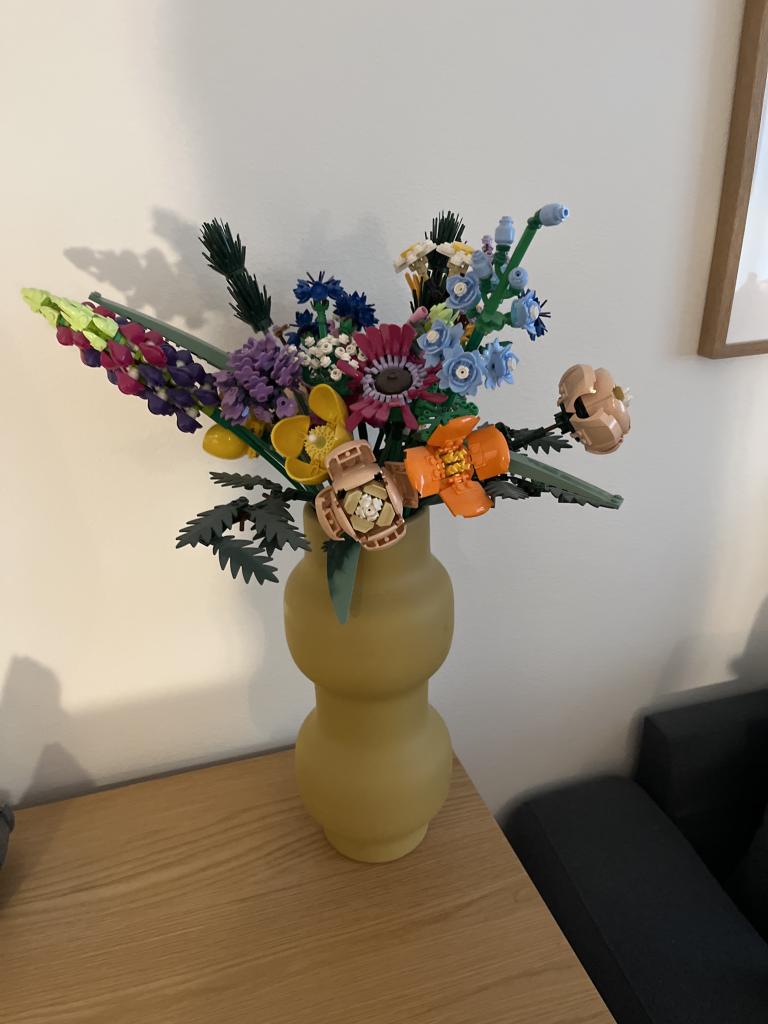 2x LEGO blomsterbuket
