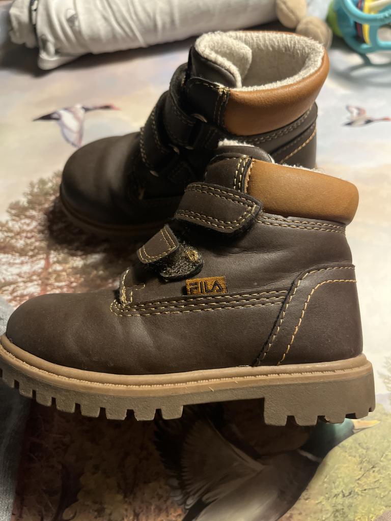 Fila vinterstøvler brun