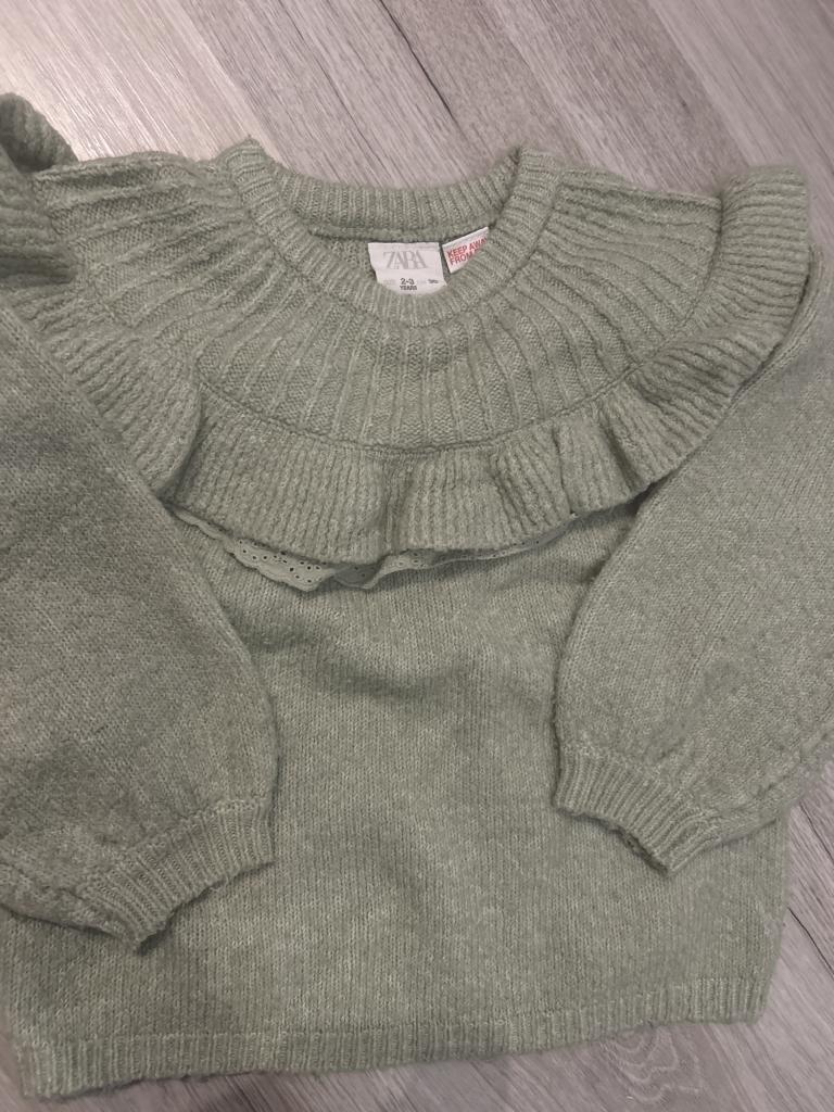 Zara strikbluse 98