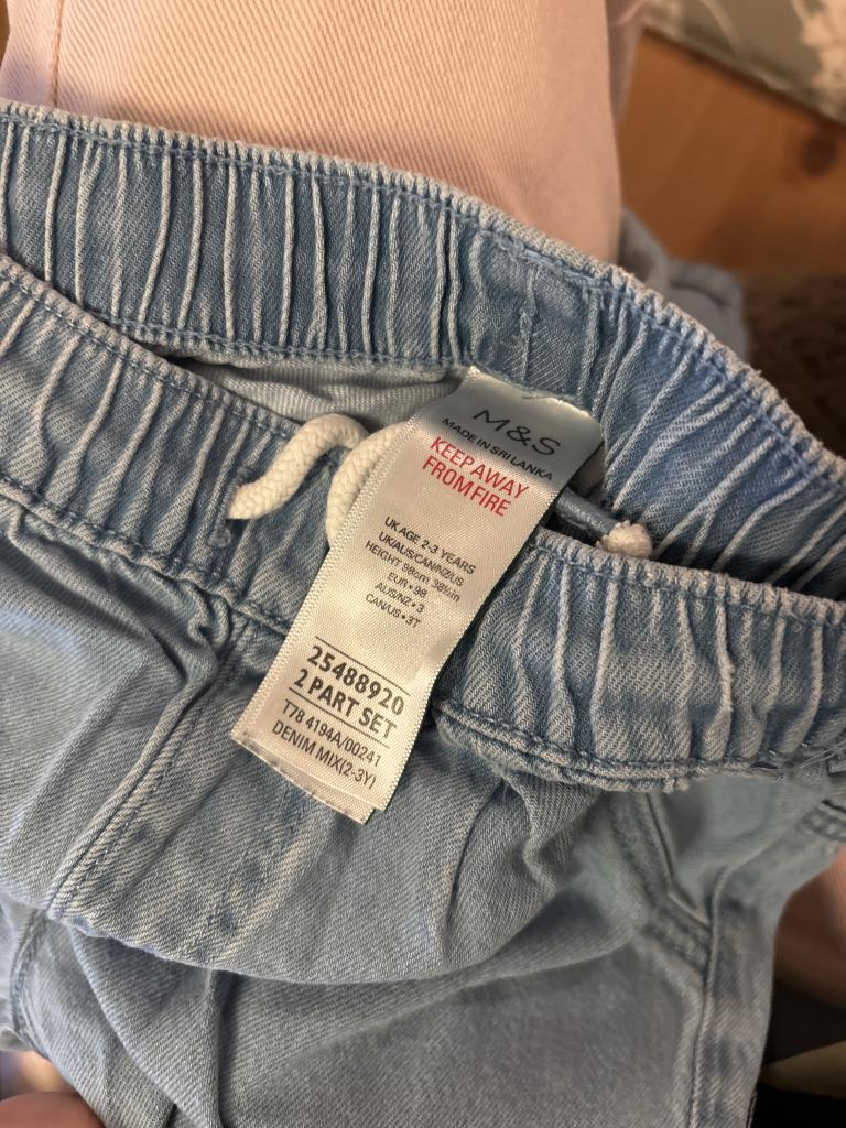 M&S jeans blå