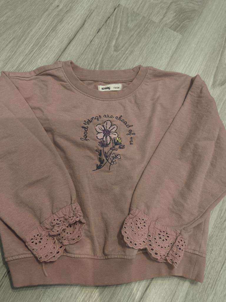 Sinsay sweatshirt 116