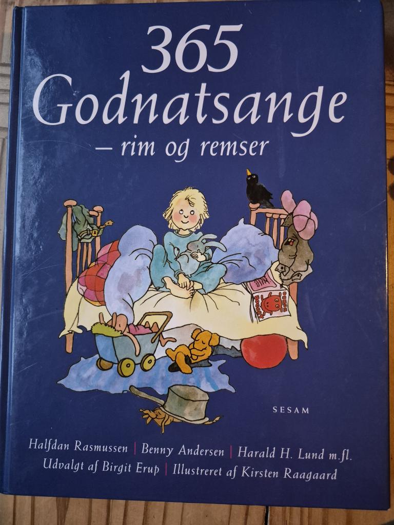 365 Godnatsange bog