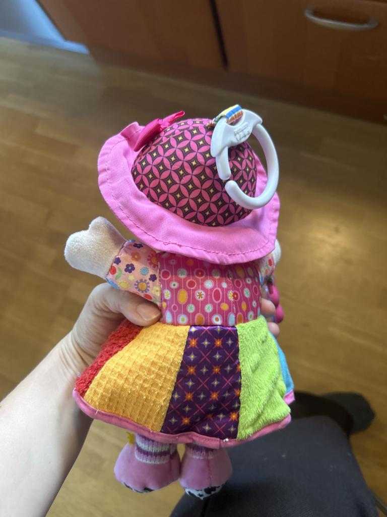 Lamaze dukke lyserød
