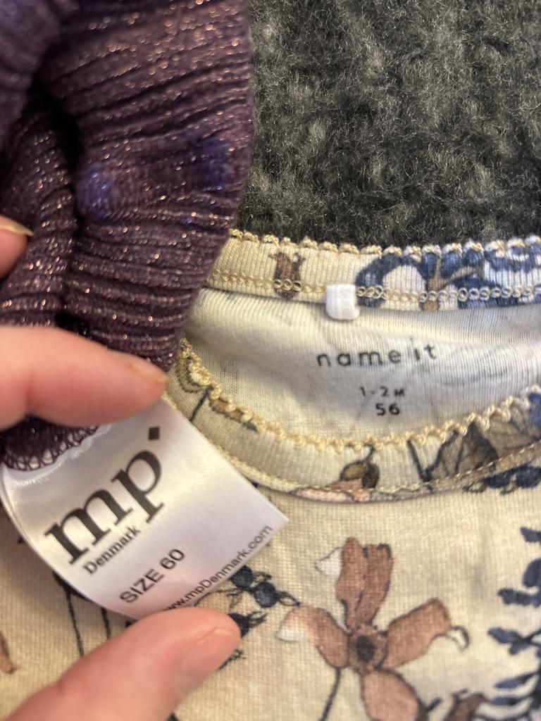 Name It bluse og strøm