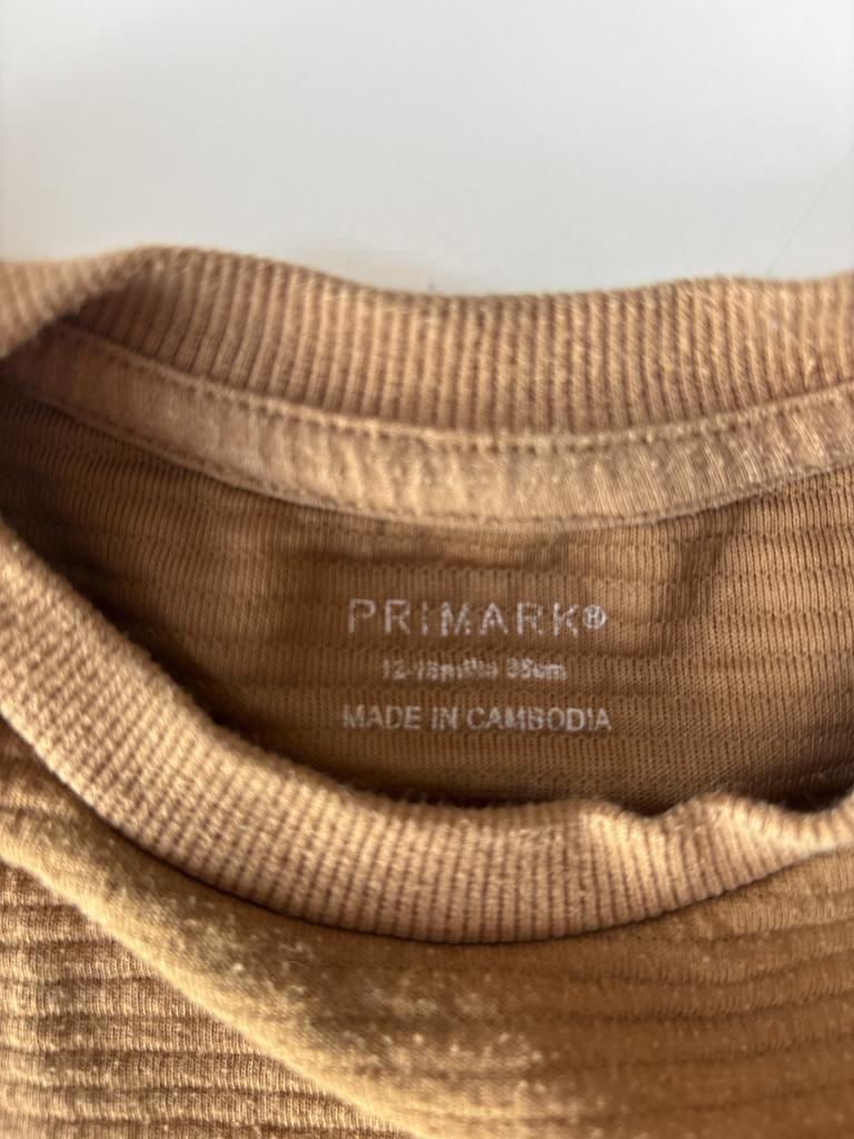 Primark sweatshirt brun