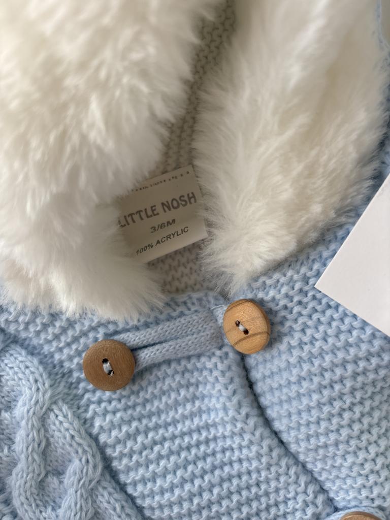 Little Nosh striiksæt blå
