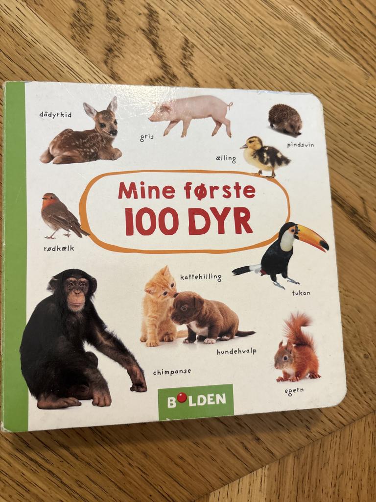 Bog Mine første 100 dyr