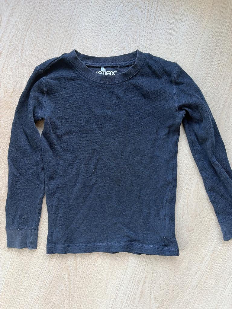 Uld bluse, reflex, 110-116
