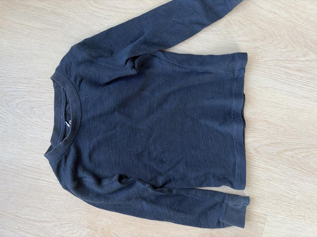 Uld bluse, reflex, 98-104
