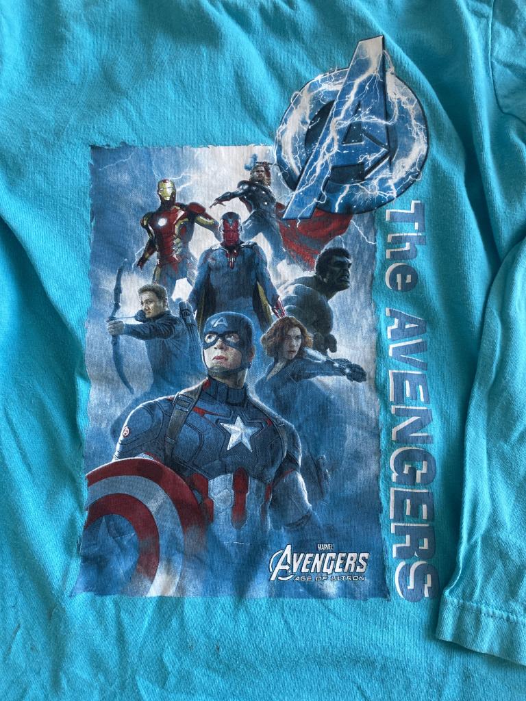 Avengers bluse blå 116