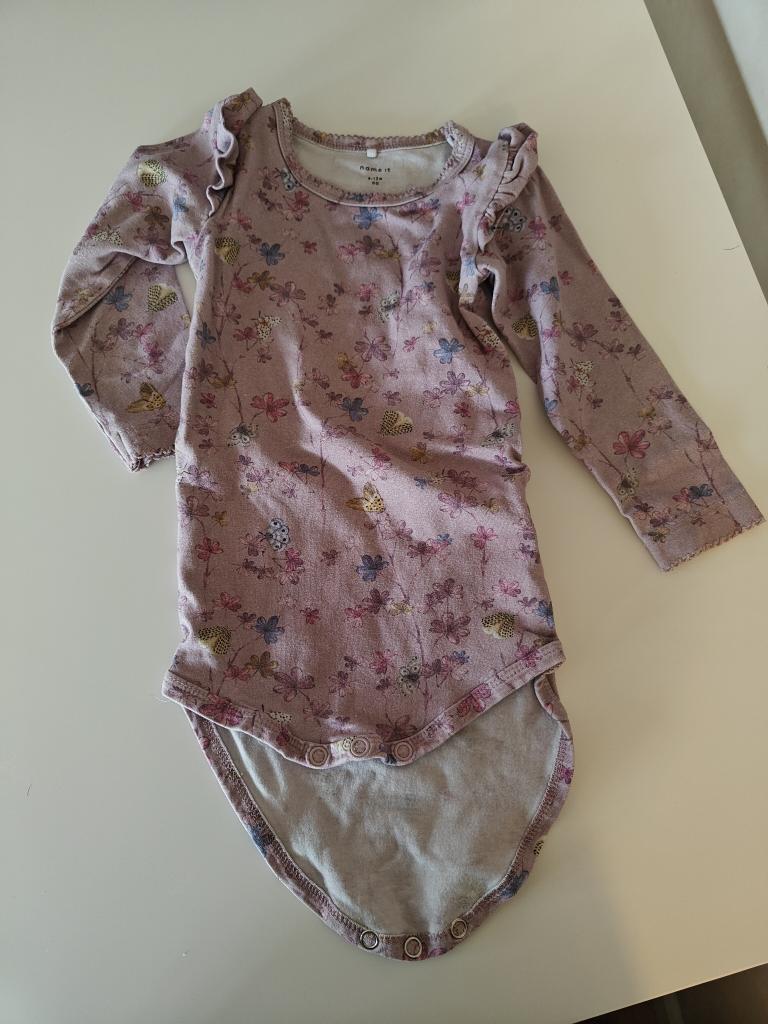 Nameit body lilla 80