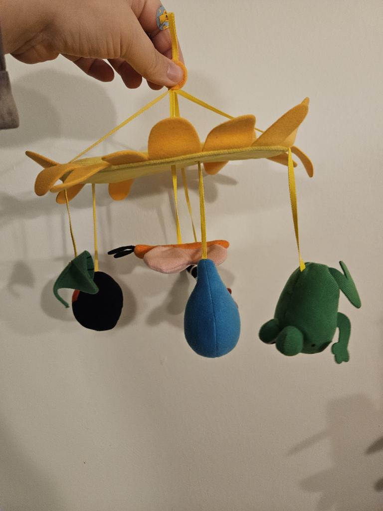 Babymobil med dyr