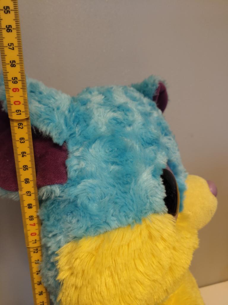 Blå og gul bamse