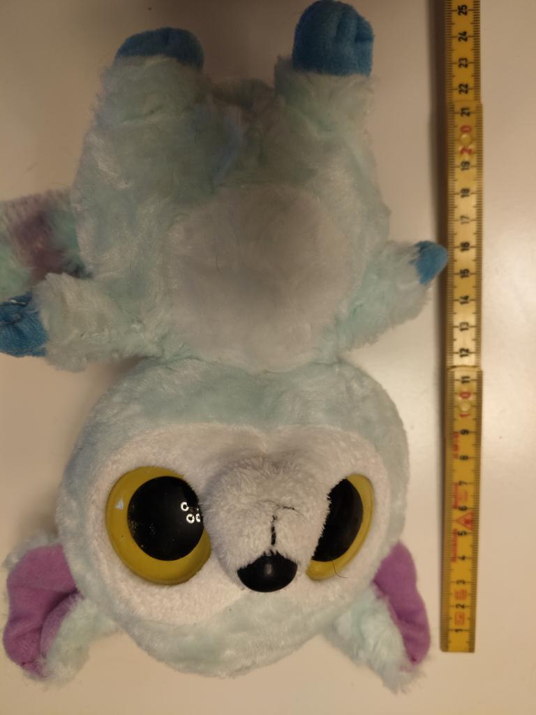 Lyseblå bamse