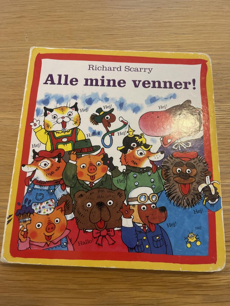 Alle mine venner bog
