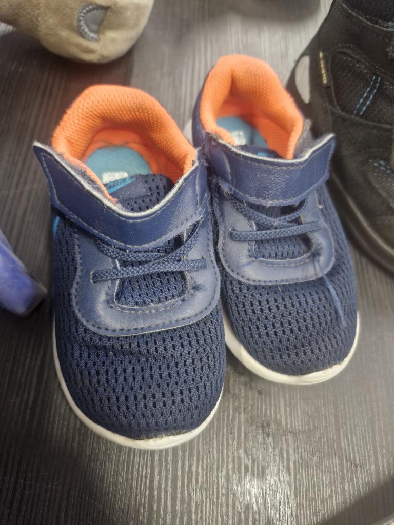 Blå Nike sneakers