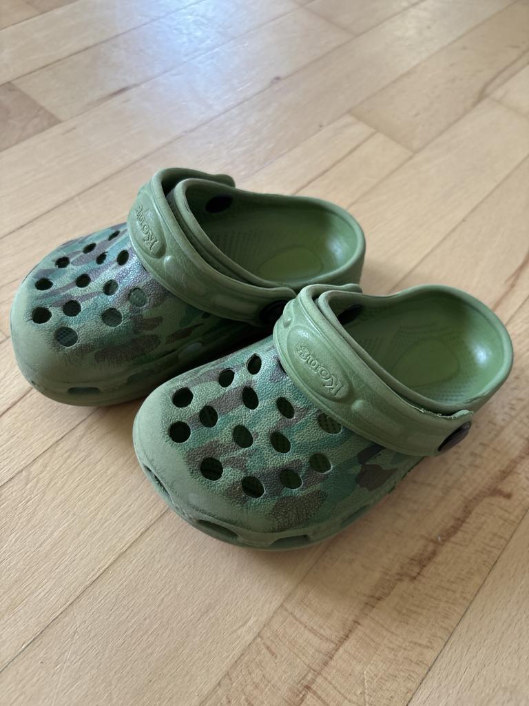 Grønne sandaler