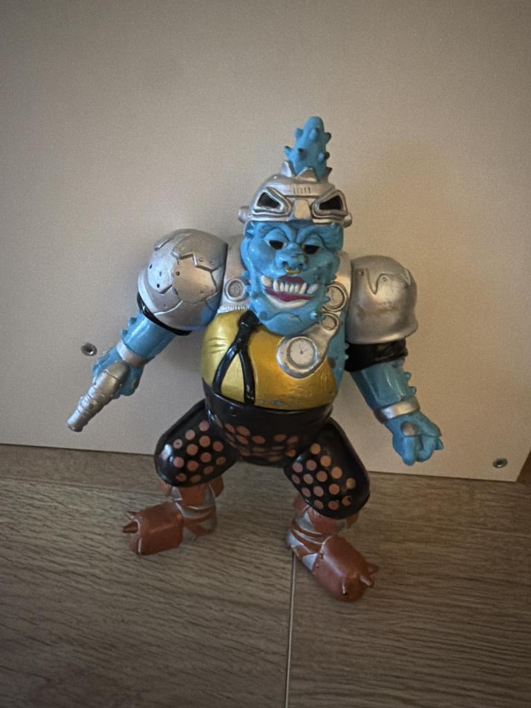 Blå figur