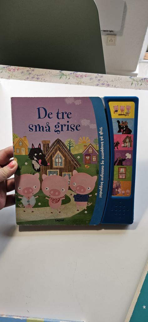 De tre små grise lydbog