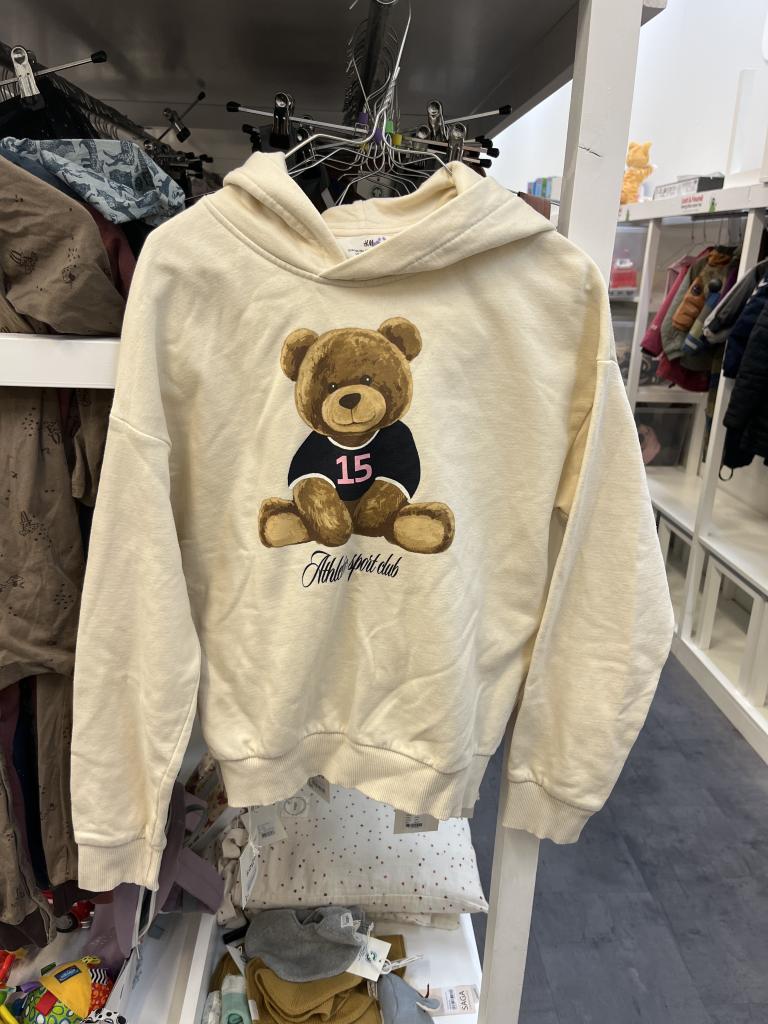 H&M hoodie med bjørn