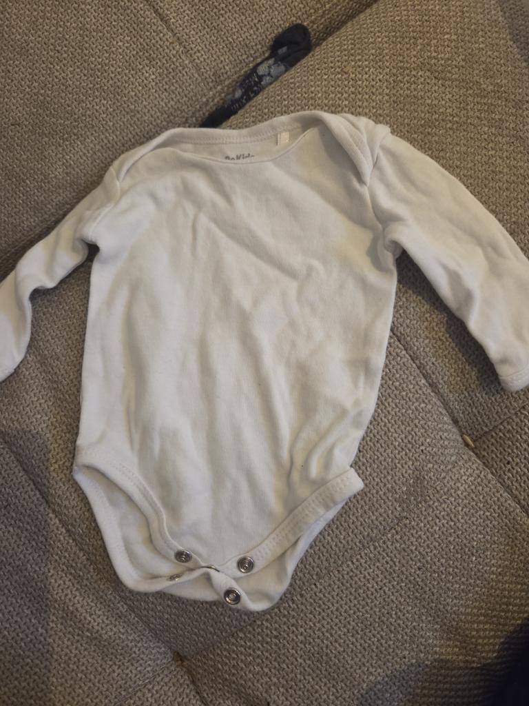 BeKids hvid body str. 50