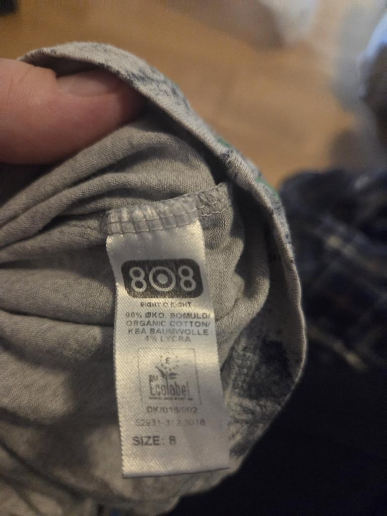 808 Bluse m. dyremotiv