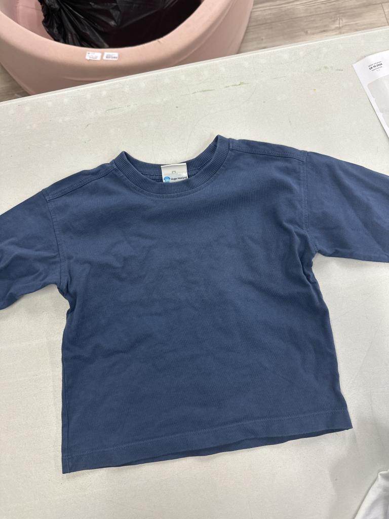 Blå Zara bluse 86