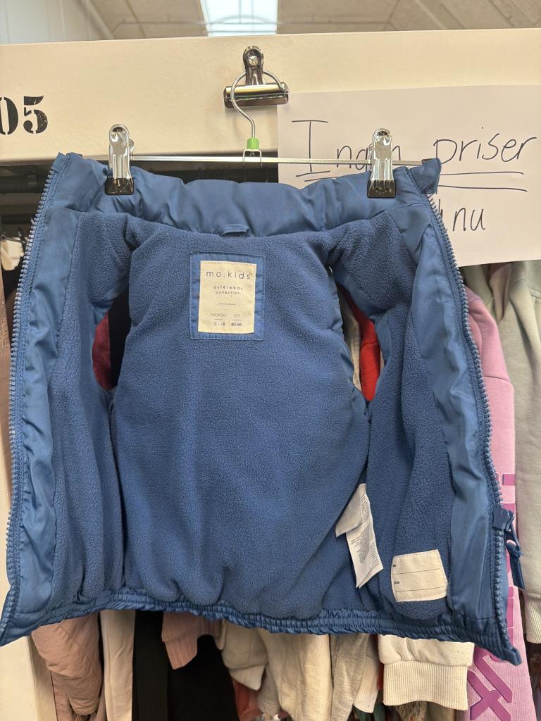 Blå mo.kids jakke