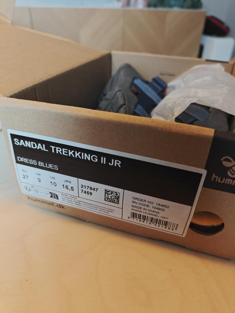 Hummel Blå Sandaler 27